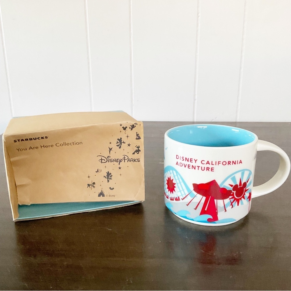Starbucks Disney Parks California Adventure Mug You Are Here Collection NIB